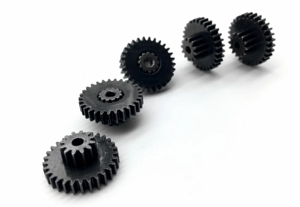 2 шт. M0.5* 28T+ 12T 0,5 M 12T 28T моторная Шестерня металлическая зубчатая передача для 2,5 мм
