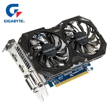 GIGABYTE-tarjeta gráfica GTX 750 Ti, Original, con NVIDIA GeForce GTX 750Ti GPU, 2GB GDDR5, tarjeta de vídeo de 128 bits para PC, tarjetas usadas