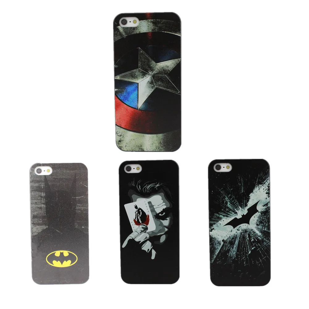 Новый чехол Marvel Hero Captain America для Apple iPhone 4 4S 5 5S SE 5C X 6 6S 7 8 Plus |
