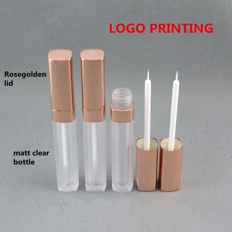 

wholesale free shipment 20ps/lot 5.5ml rosegolden eyeline cosmetic container refillable ware Cosmetic accessories utensil