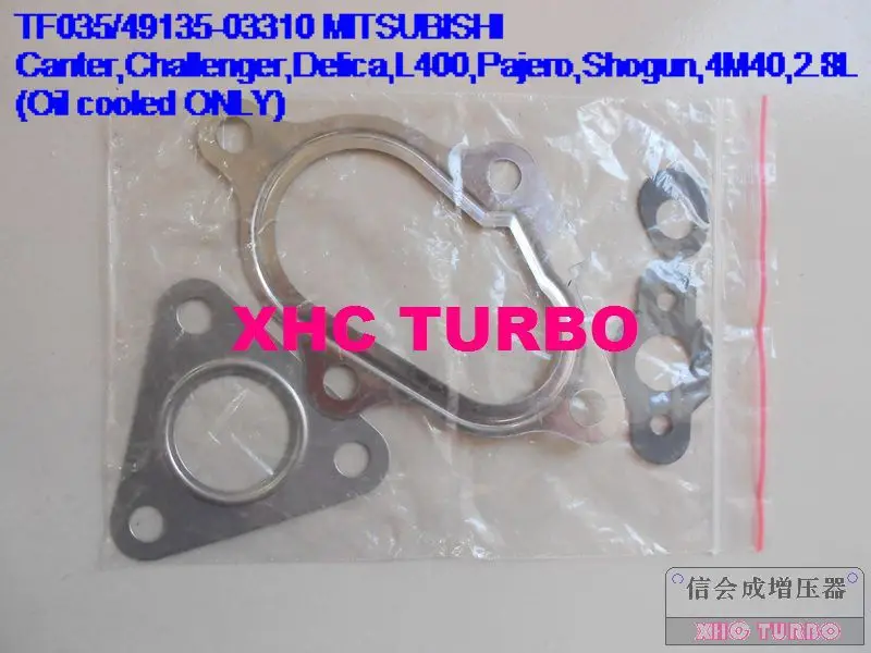 TF035 49135-031310 03310 Turbo Турбокомпрессоры для mitsubishi canter, Challenger, Delica, l400 Pajero, shogun, 4M40, 2.8l(масло