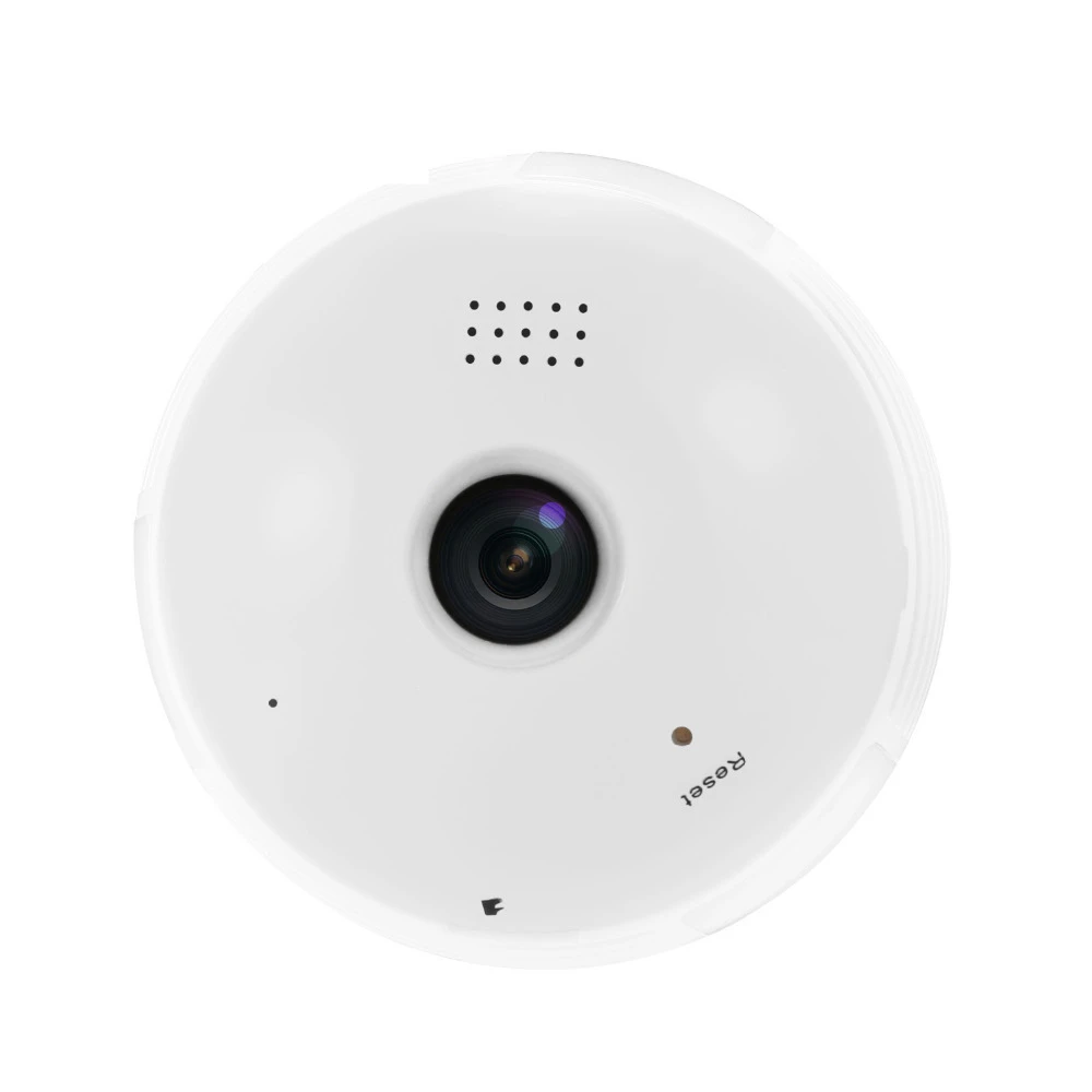 SSICON 2MP Light Bulb WIFI Camera 360 Degree Smart Home Security Fisheye 3D VR Wireless IP Camera Icsee APP