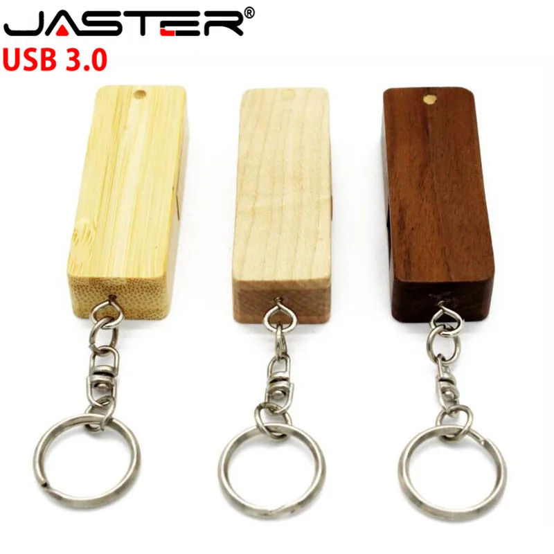 Jaster Usb 3.0 Di Legno Usb Flash Drive Creativo Logo Personalizzato Usb Flash Drive Di Legno Di Bambù Pendrive 4G 8Gb 16Gb 32Gb
