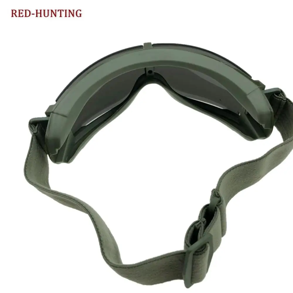 Высокое качество USMC армейский страйкбол X800 защитные очки для спорта на открытом воздухе Тактические Солнцезащитные очки 3 линзы очки