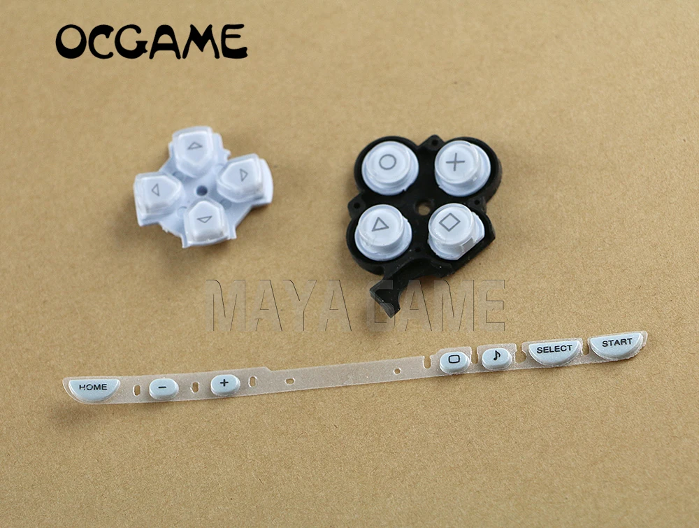 

OCGAME Multi color Left Right Buttons Key pad Set Repair Replacement buttons for PSP 2000 PSP2000 Slim Console Wholesale
