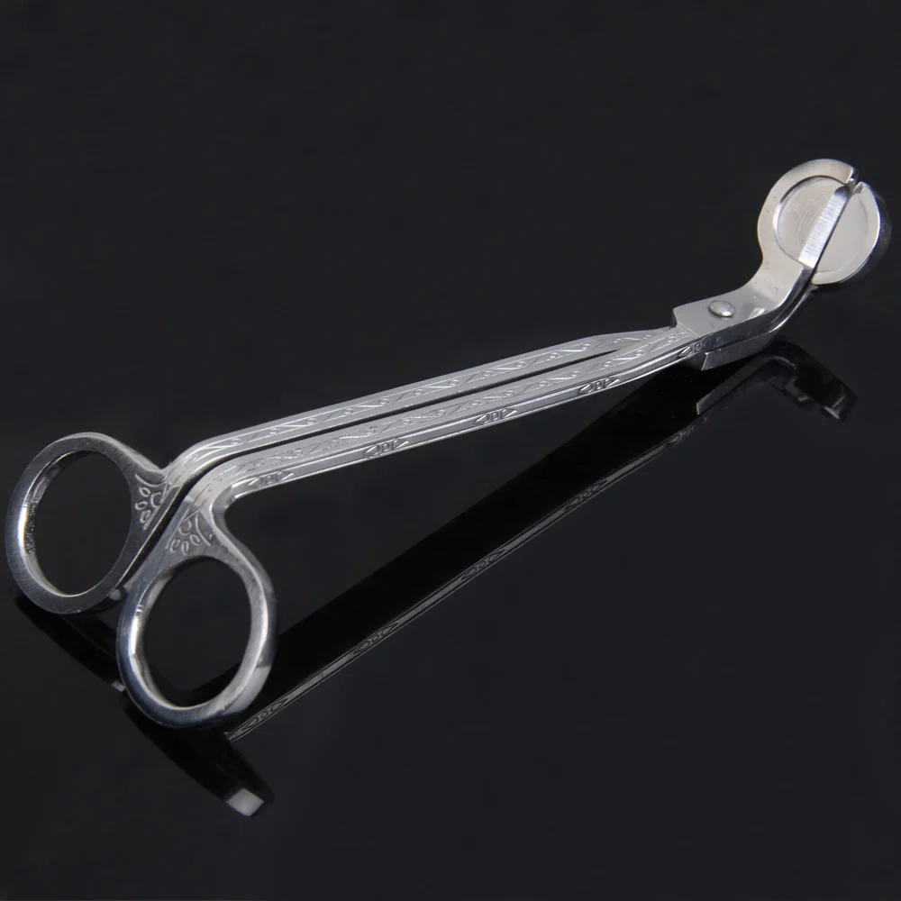 Stainless Steel Candle Wick Trimmer Scissors Cutter Snuffers for Oil Lampin Candles from Home