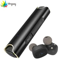 S2 New TWS Wireless Waterproof Bluetooth Earphone In ear Sport Headset Magnetic Charging Box Hi Fi