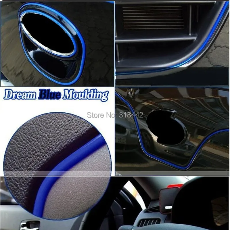 5 м/лот автомобильный Стайлинг интерьер автомобиля внешняя наклейка модификация