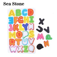 26pcs/sets Wooden Magnet ABC Learning Alphabet Letter Magnets Fridge Child Early Educational Wooden Toys for Children Kids Toys colorful a z 26 alphabet letter wooden fridge magnet toy