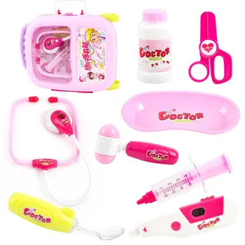 

Simulation Hospital Classic Toys Children Role Play Set Baby Pretend Toys Play Child Medical Kit Doctor Toys For Kids