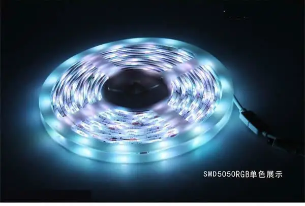 10 компл./лот Новый RGB Светодиодная лента Водонепроницаемый 5 м SMD 5050 300