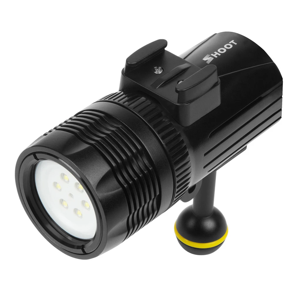 XTGP460 Outdoor Accessories Waterproof Action Camera Dimmable Diving Light Rechargeable Photo Studio Aluminum Led For Gopro Hero |