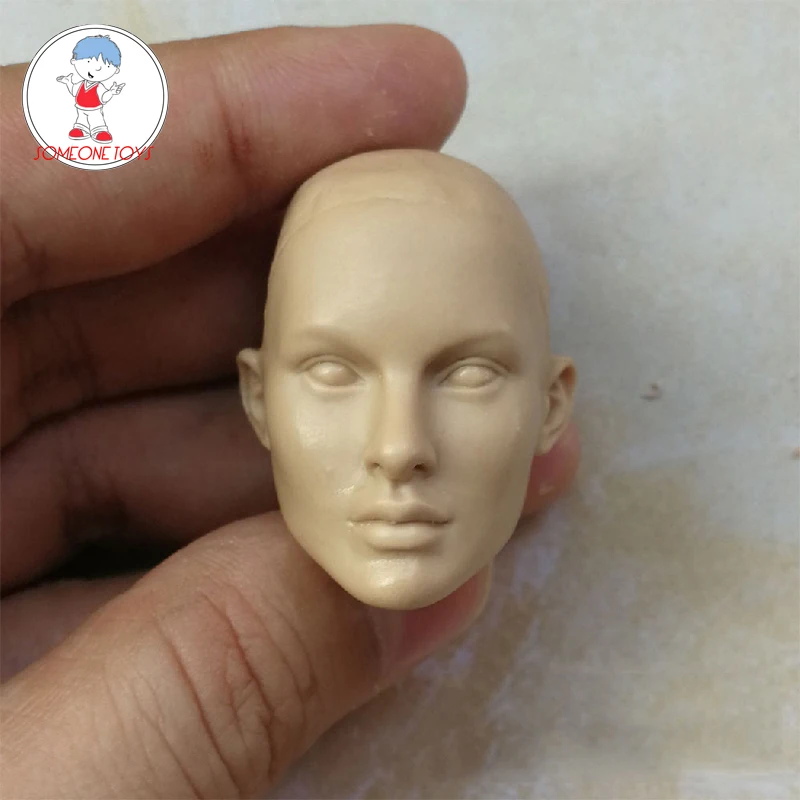 

1/6 Female Head Sculpt Natalie Portman Natalie Hershlag Girls Unpainted Head
