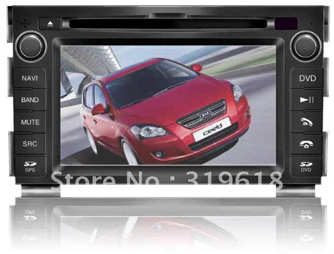 Kia Ceed Car GPS Navigation DVD Head Unit with Sat Nav Radio TV