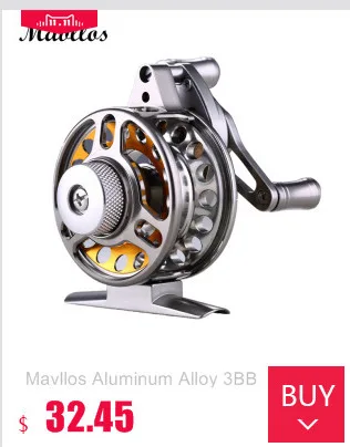 Mavllos Ultra Light Aluminum Alloy Trolling Fishing Reel Super Brake Force 10Kg Saltwater Fly Fishing Reel Disc Brake System