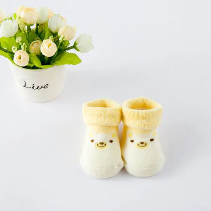 Осенне-зимние носки для малышей; хлопковые носки для малышей; утепленные носки для малышей