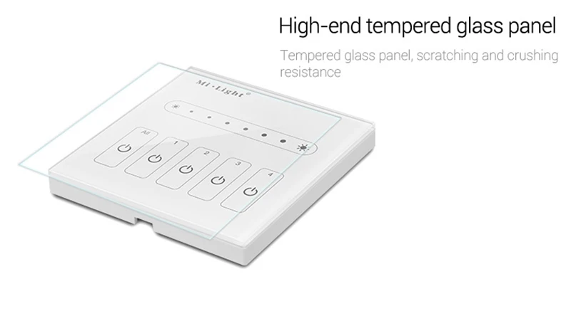 Mi светильник ac110v 220v 0~ 10V L4 LS4 панельный диммер с Wi-Fi пультом дистанционного управления Регулировка яркости для одного цвета светодиодный светильник