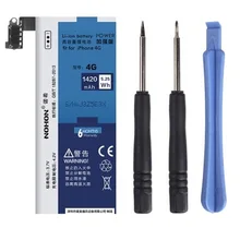 100% Original NOHON New Battery For Apple Iphone 4 Real Capacity 1420mAh qin + Free Tools