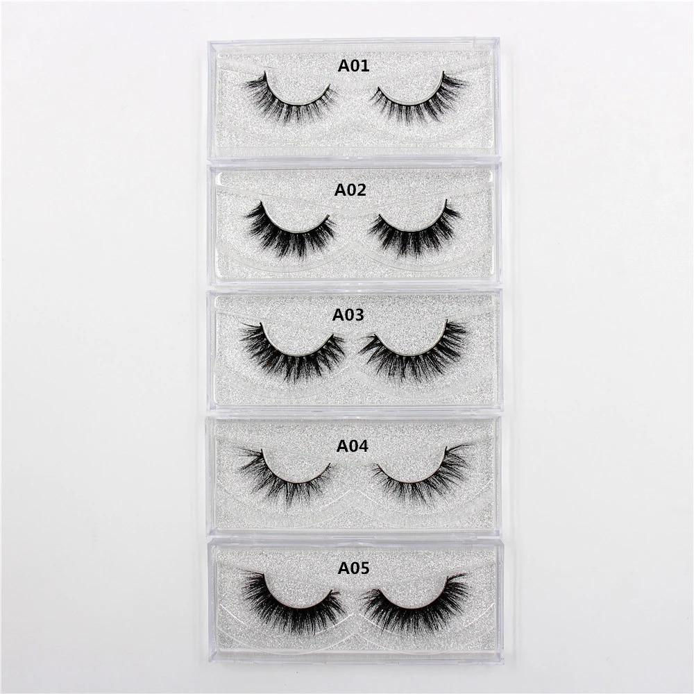 LEHUAMAO False Eyelash 3D Mink Eyelashes Cruelty Free Natural Eyelash Fluffy Long Cross Thick Mink Lashes Handmade Eye Lashes