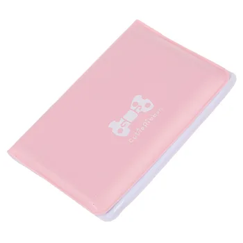 

2018 new Fashion and high quality polyester casual solid Boutique Women's Cute Bowknot Id Credit Card Bag Holder Case (Pink)