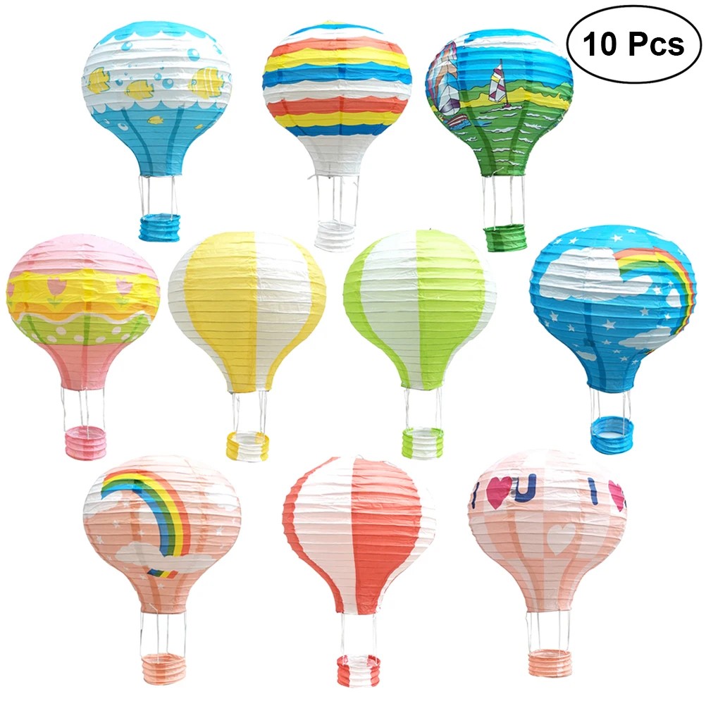 10Pcs 12 Inch Paper Lanterns Party Decorations Hanging Paper Lantern