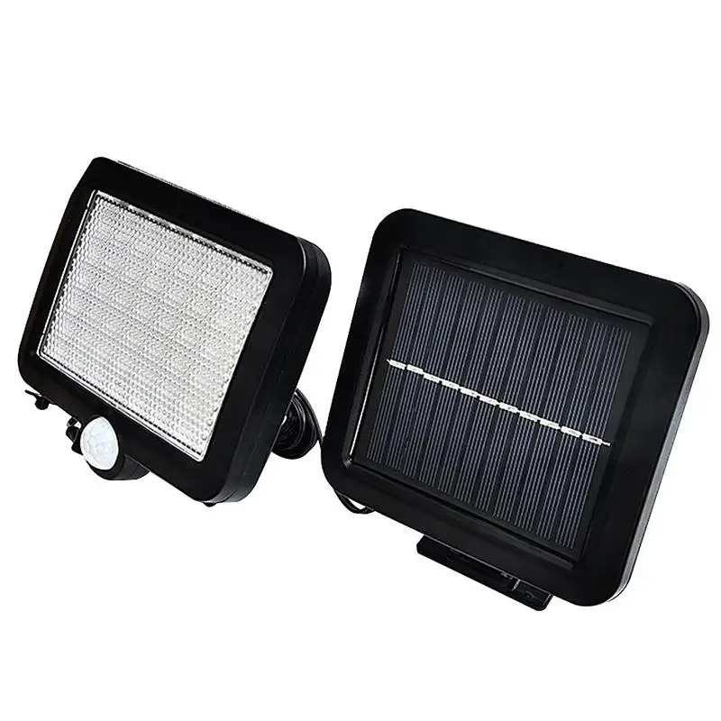 

56 LED Solar light PIR Body Motion Sensor garden Lamp High Light outdoor waterproof Lawn Wall Light home Floodlight spotlight