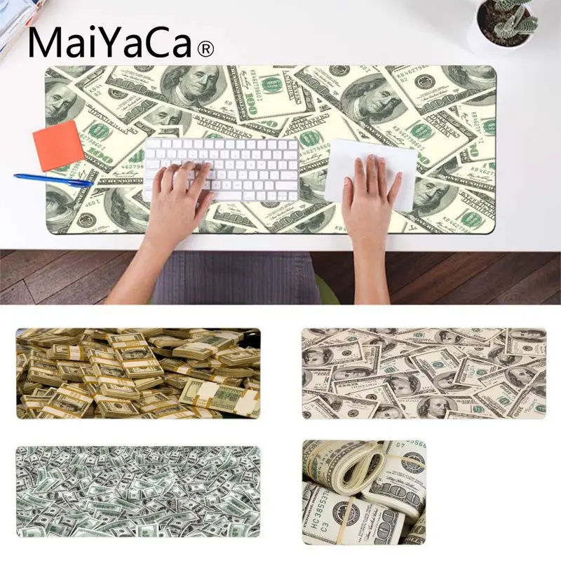 

MaiYaCa Money Gamer Speed Mice Retail Small Rubber Mousepad Comfort Mouse Mat Gaming Lockedge Mousepad
