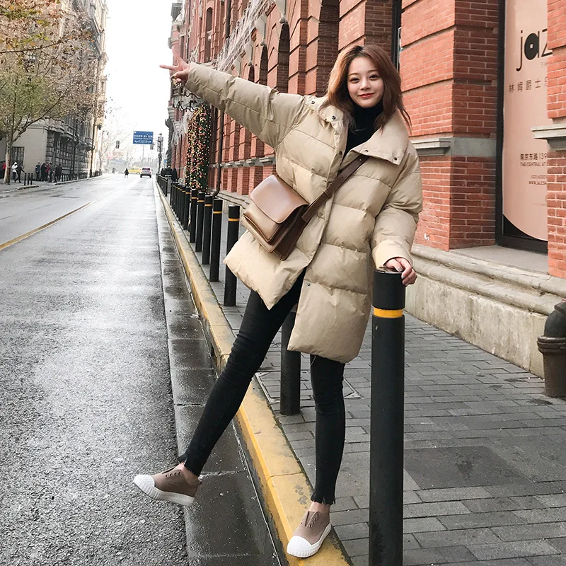 Lâche Veste Beige Nouveau Manteau Costume brown Vers Pain black Coton Épais Le Bas Dames 44ISaqvx