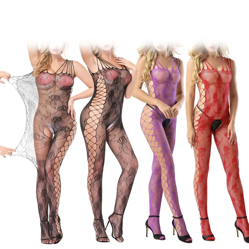 1 шт. сексуальное нижнее белье горячее боди с открытой промежностью комбинезон в