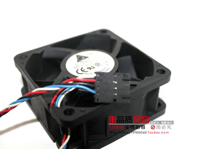 Оригинальный вентилятор для delta AFB0612SH 6025 6 см 12V 0.32A четыре провода ШИМ Dell