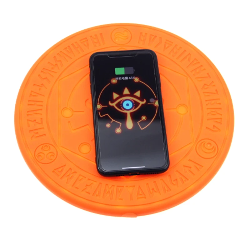 Волшебное Беспроводное зарядное устройство Qi для быстрой зарядки iPhone X XS 8 Samsung