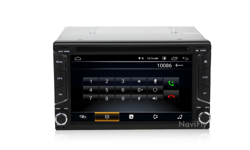 Flash Deal NaviFly universal 2 Din Car dvd radio player Android 8.1 GPS Navigation for Nissan/Toyota/VW/Focus/KIA Autoradio stereo 8