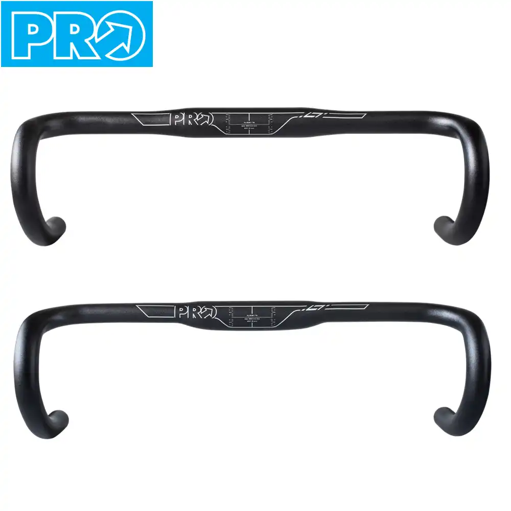 40cm Width Black PRO LT Compact Handlebars