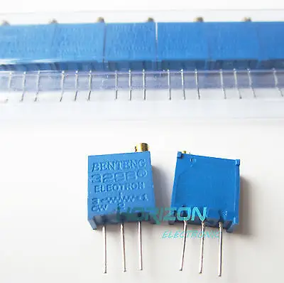 

10pcs 3296 W 1M ohm Trim Pot Trimmer Potentiometer 3296W-105