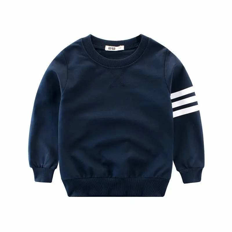 

Tanggetu 2018 Children's Wear Spring Clothing Sweater for Baby Boy Children in Europe and America a Long Sleeved Sweater Solid