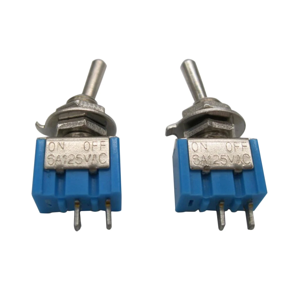 On Off On Mini Toggle Switch Wiredin Rocker Switches From