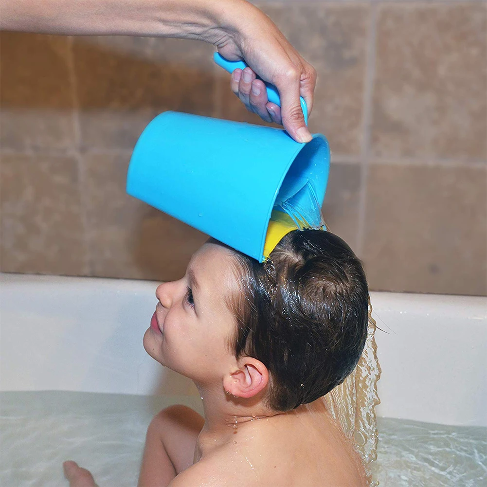 baby hair bath cap