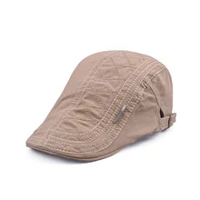 Мужская и женская кепка Duckbill, кепка плюща, кепка для вождения солнца, плоская кепка газетчика, унисекс, береты, шапка, повседневная, хлопок