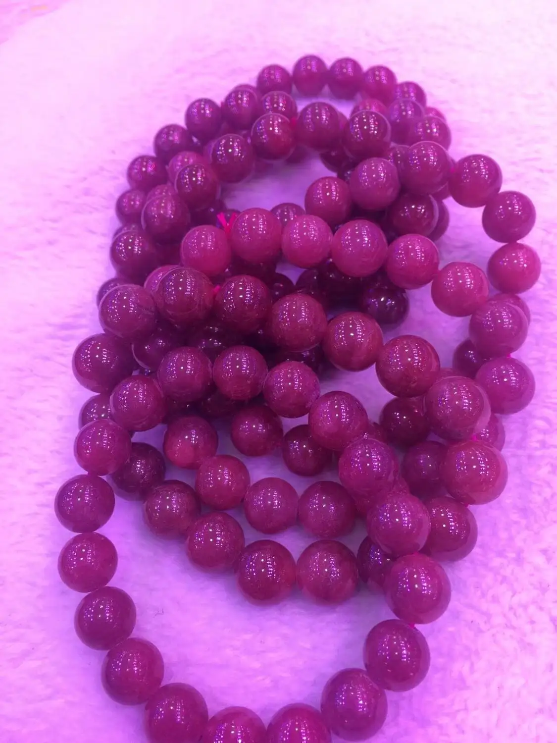 

Top Quality Genuine Red Rose Natural Ruby Gemstone Faced Cut Stretch Crystal Bead Bracelet For Woman Men 8mm 9mm 10mm 12mm AAAA