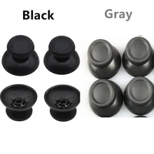

New 120pcs Black/Gray PS4 Analog Cover 3D Thumb Sticks Joystick Thumbstick Mushroom Cap For Sony PlayStation 4 PS4 Controller