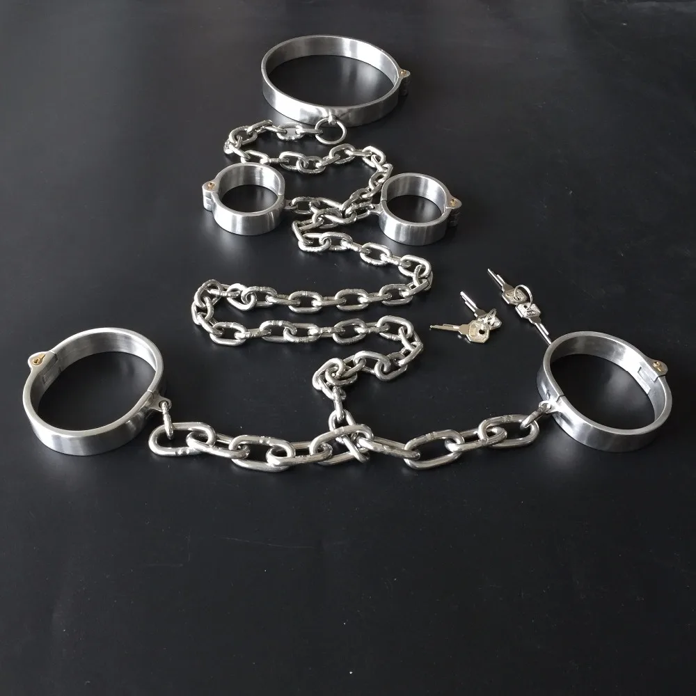 Sex tools for sale 3 pcs/set sex collar+Shackle+handcuffs sex toys bdsm fetish bondage set adult sex games for married couples. цена Sex tools for sale 3 pcs/set sex collar+Shackle+handcuffs sex toys bdsm fetish bondage set adult sex games for married couples. цены онлайн