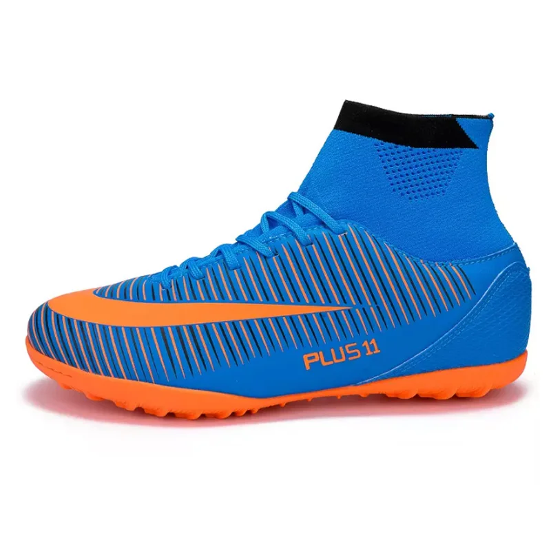 

Little Kids/Big Kids/Adults Soccer Football Cleats Shoes TF Sole Outdoor Soccer Football Training Athletic Sneaker EU Size 31-46