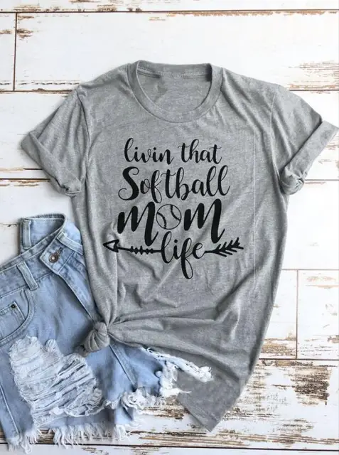 softball graphic tees