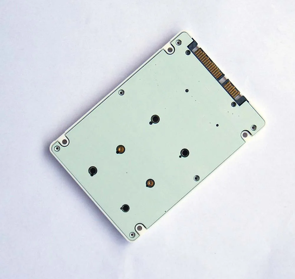 

2.5" SATA6.0Gbps SATA 3 2.5 inch SATA to Mini pcie mSATA SSD adapter card with 7mm thickness case