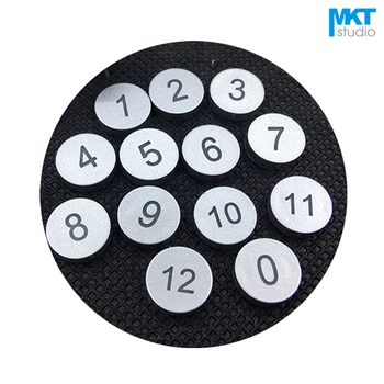 

100Pcs Numeric Digits Icon Switch Cap For 6*6mm LED Switch 0 1 2 3 4 5 6 7 8 9 10 11 12