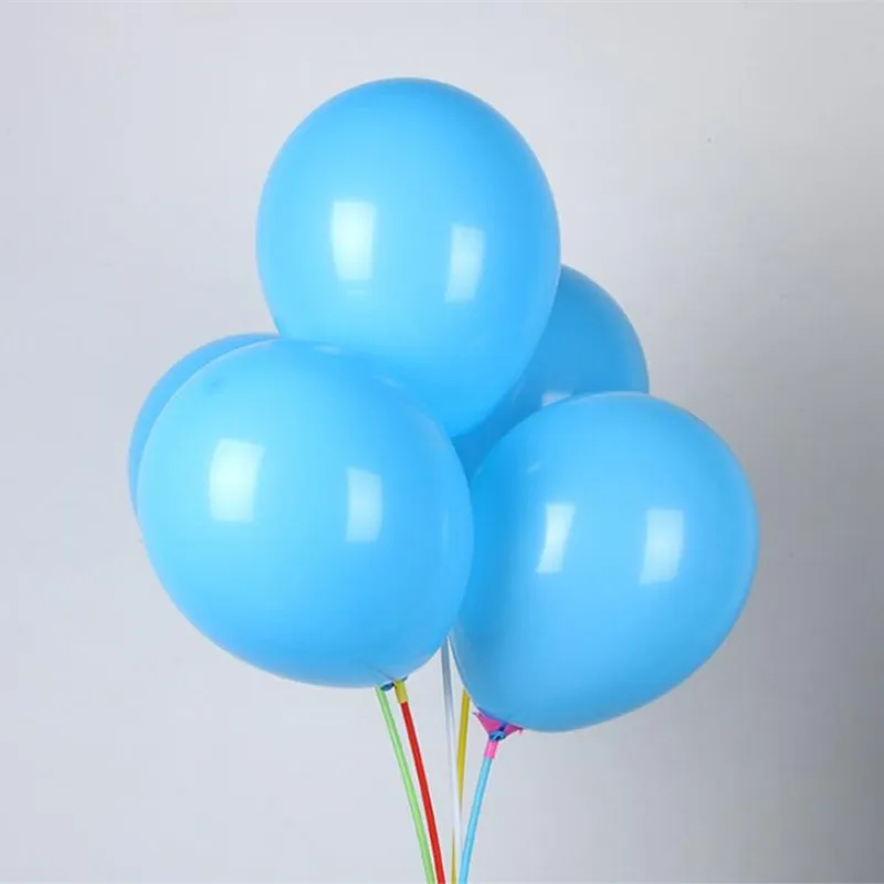 

Light blue balloon 50pcs/lot 10inch 2.2g helium ballons merry christmas baby birthday party balloons wedding supplies kids toys