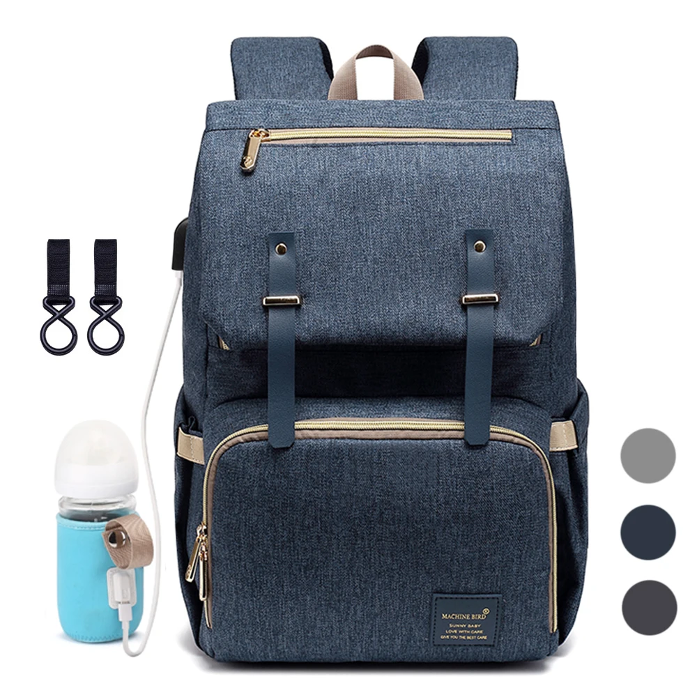 Сумка для подгузников рюкзак для мамы USB для беременных детские подгузники для кормления сумки модные дорожные пеленки рюкзак для коляски