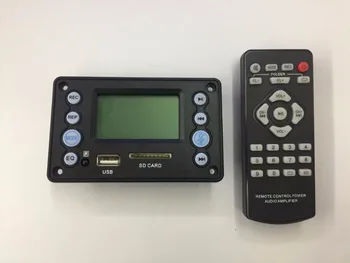 

4.2 Bluetooth 5V DC 12V Battery Two-way Audio Input Recording Radio Lyrics Display APE, FLAC, WMA, WAV, MP3 Audio Decoder Board