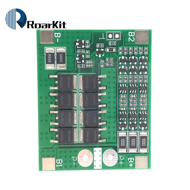 3S 25A Li-Ion 18650 BMS PCM плата защиты аккумулятора с балансом для литий-ионного Lipo батареи сотового пакета защита от короткого замыкания