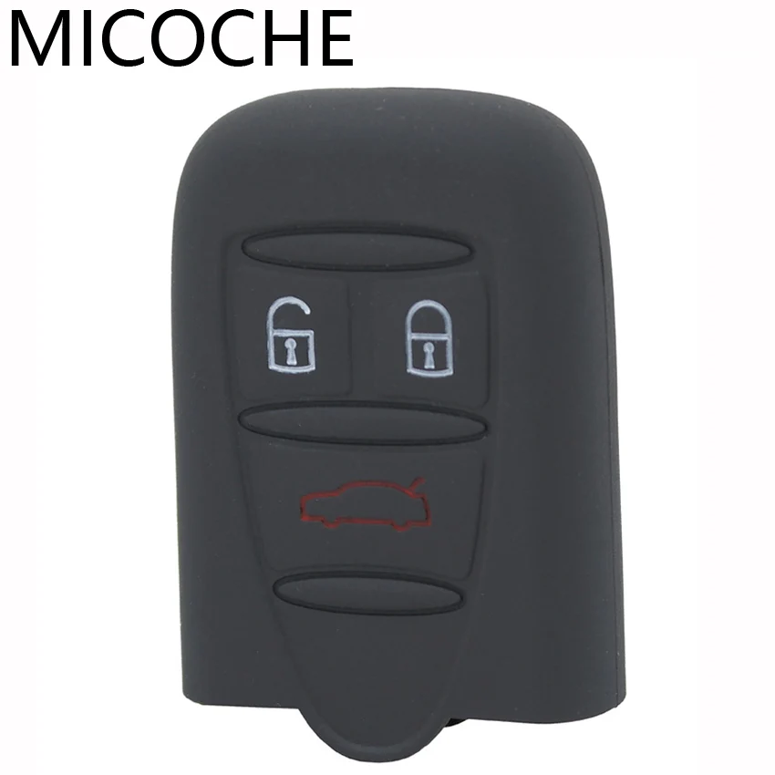 1pcs Silica Gel Washable Soft 3 Buttons Car Key Case Cover For font b Alfa b